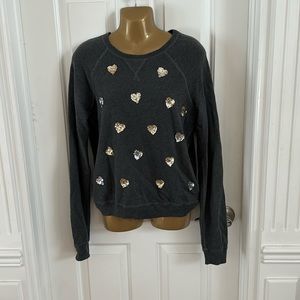 Abercrombie and Fitch charcoal color sweatshirt medium.